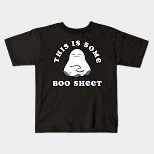 This Is Some Boo Sheet Funny Halloween Kids T-Shirt